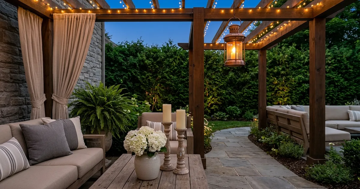 15 Dreamy Pergola Patio Ideas for Cozy Outdoor Lounging