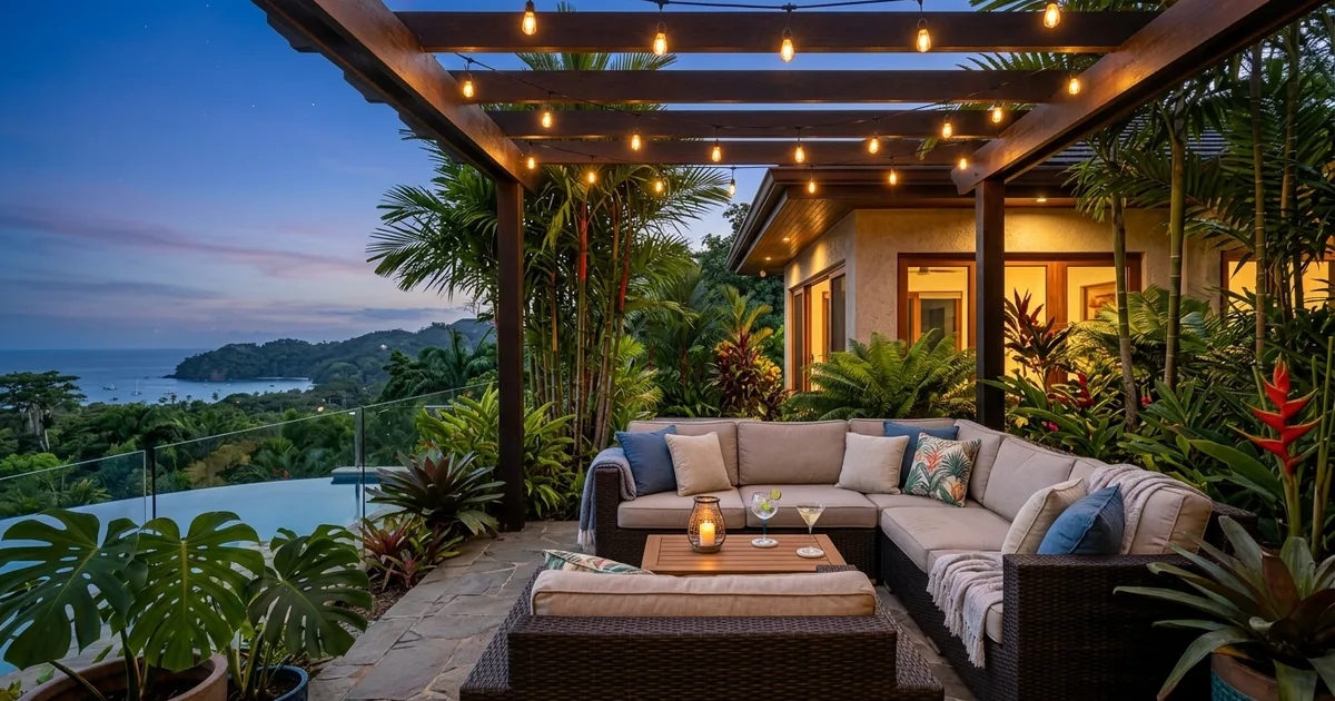 15 Elegant Patio Furniture Ideas for a Luxurious Outdoor Lounge