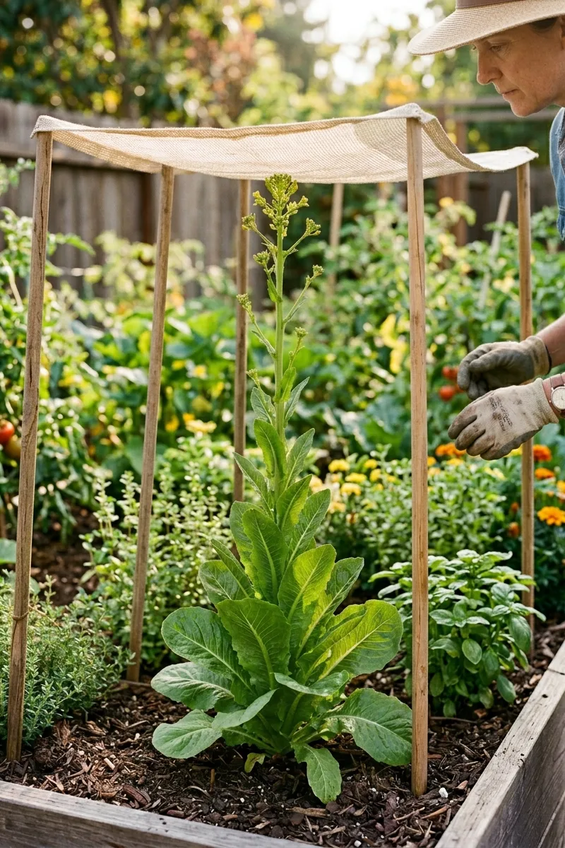 Protect from Bolting in Heat