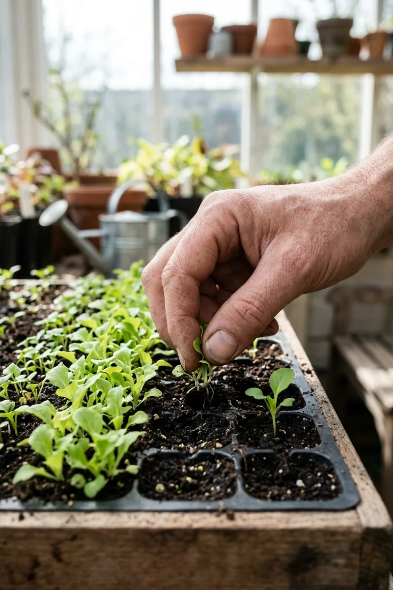Thin Seedlings for Stronger Growth