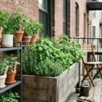 16 Herb Garden Planter Ideas for Urban Balconies and Patios