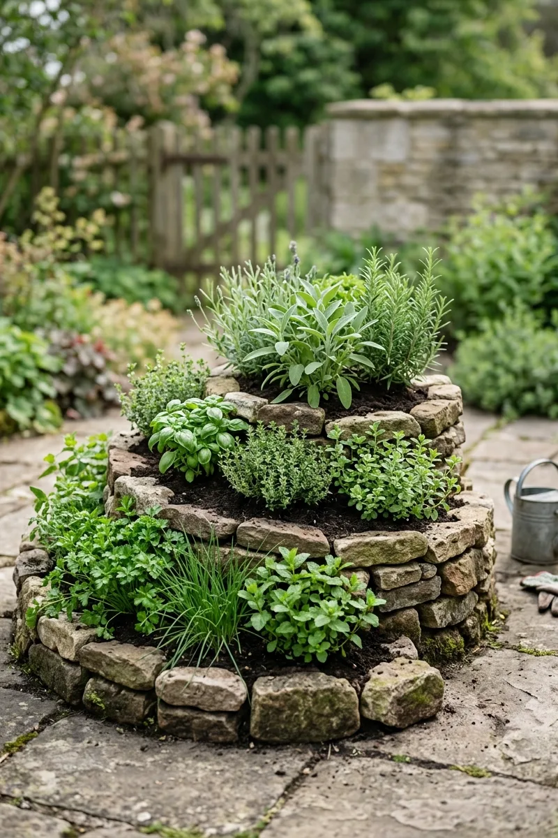 Create a Herb Spiral