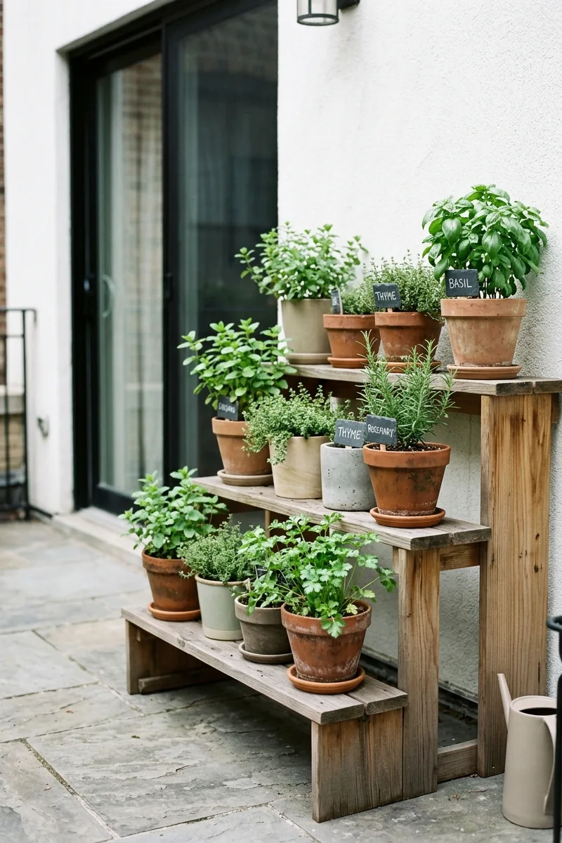 Create a Staggered Shelf Display