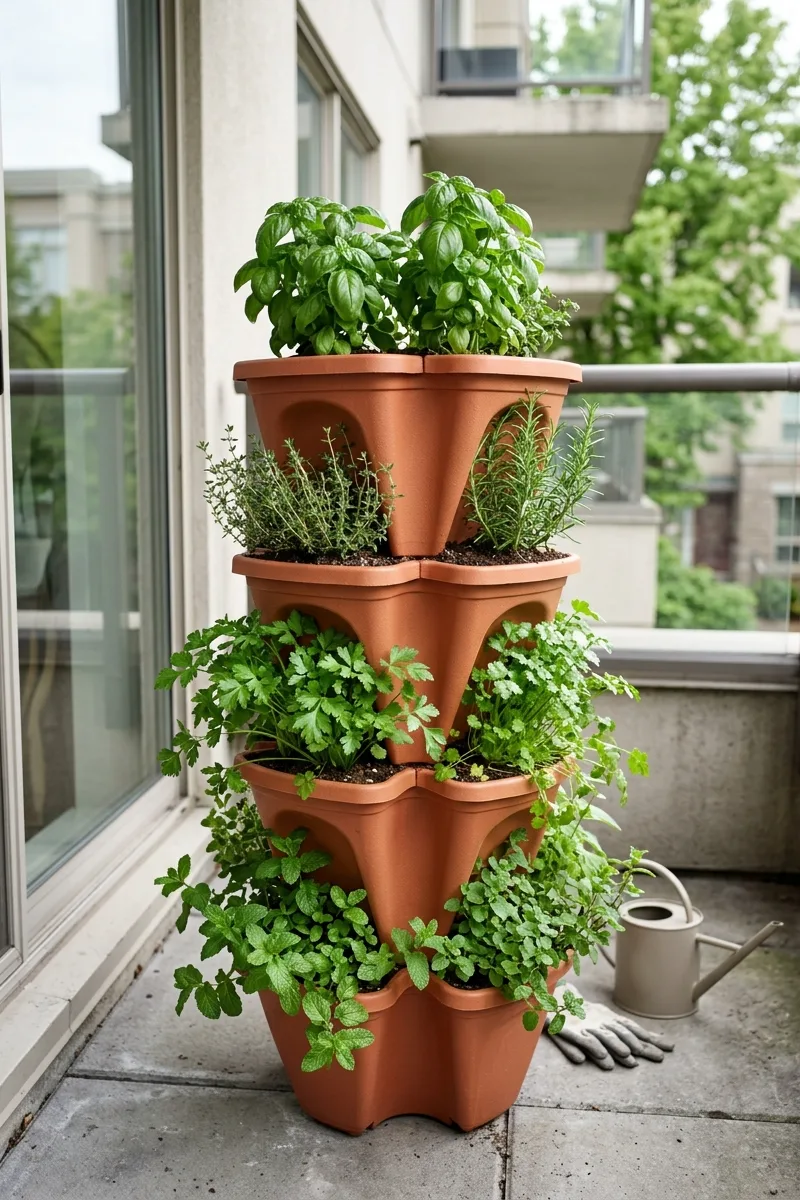 Stackable Planters for Maximum Efficiency
