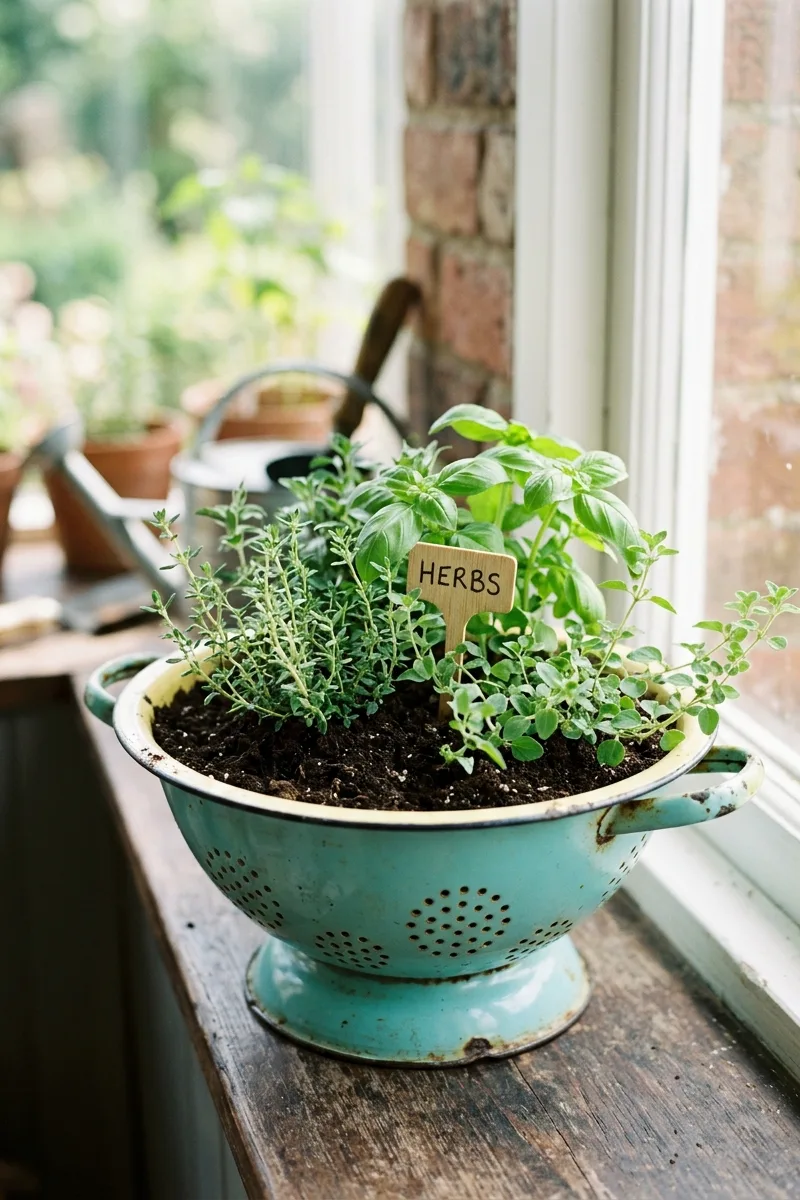 Use a Repurposed Colander