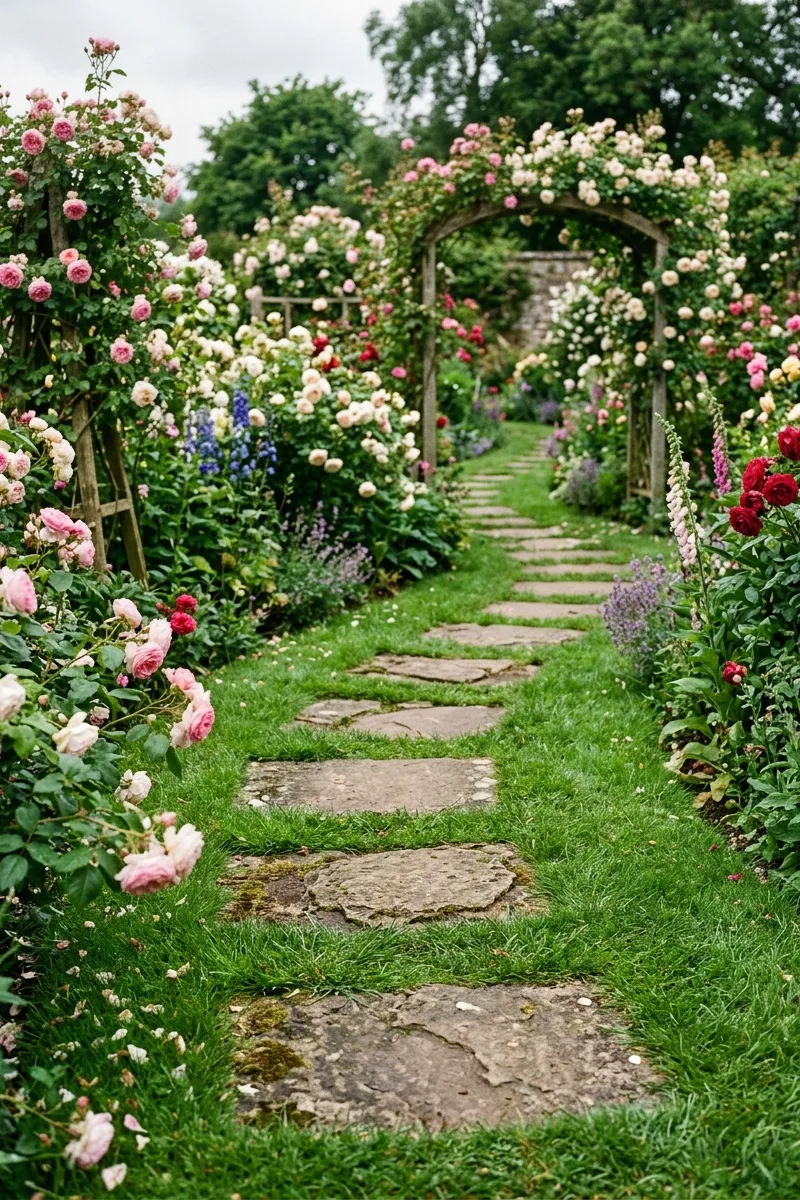 Use a Stepping Stone Path for a Natural Look