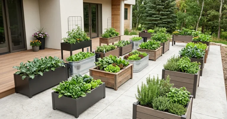 16 Smart Raised Bed Gardens for Patios and Concrete Surfaces