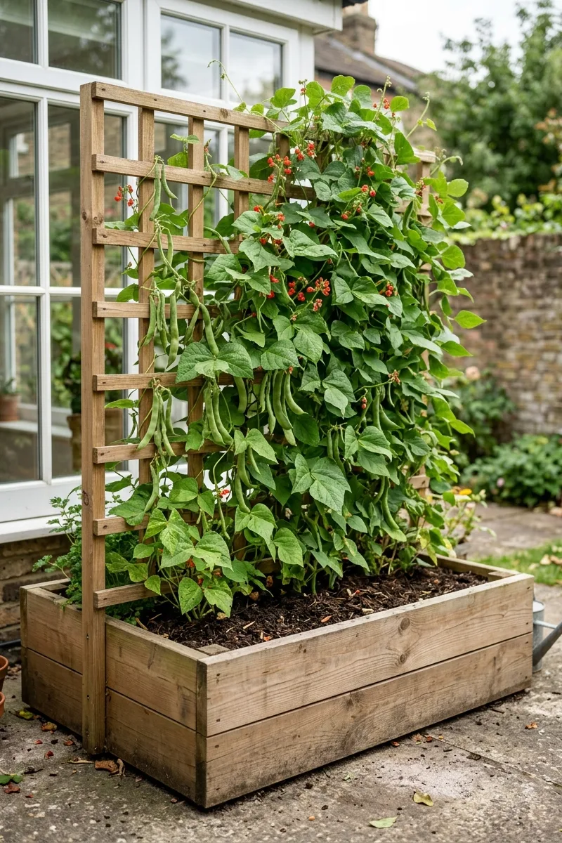 Add a Trellis for Vertical Growth