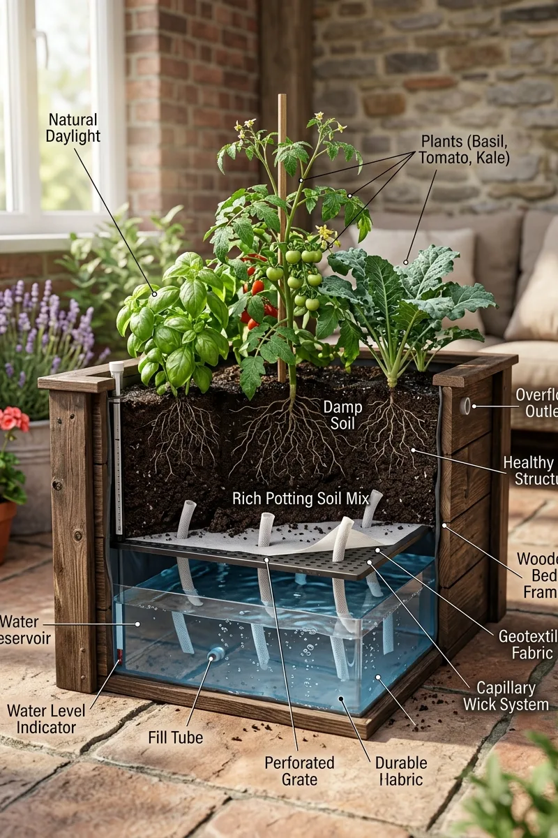Consider a Self-Watering Design