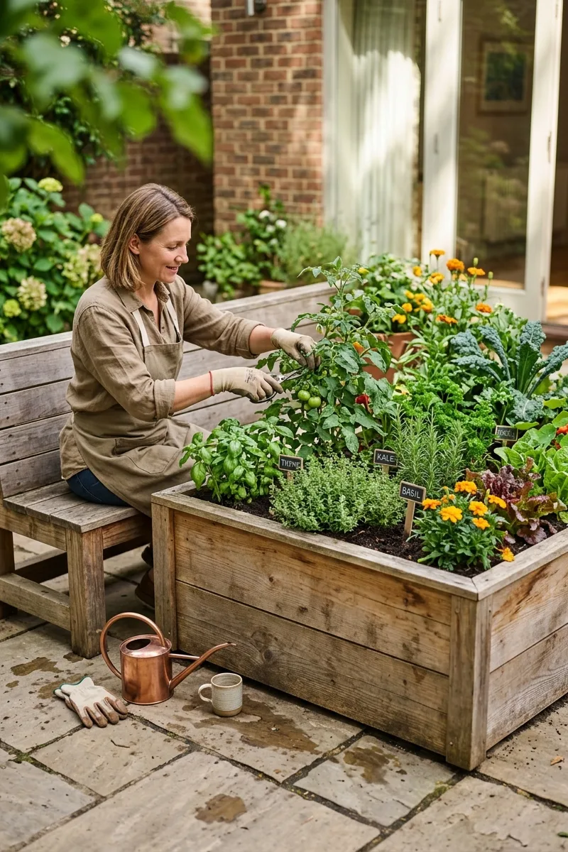 Use Multi-Functional Benches