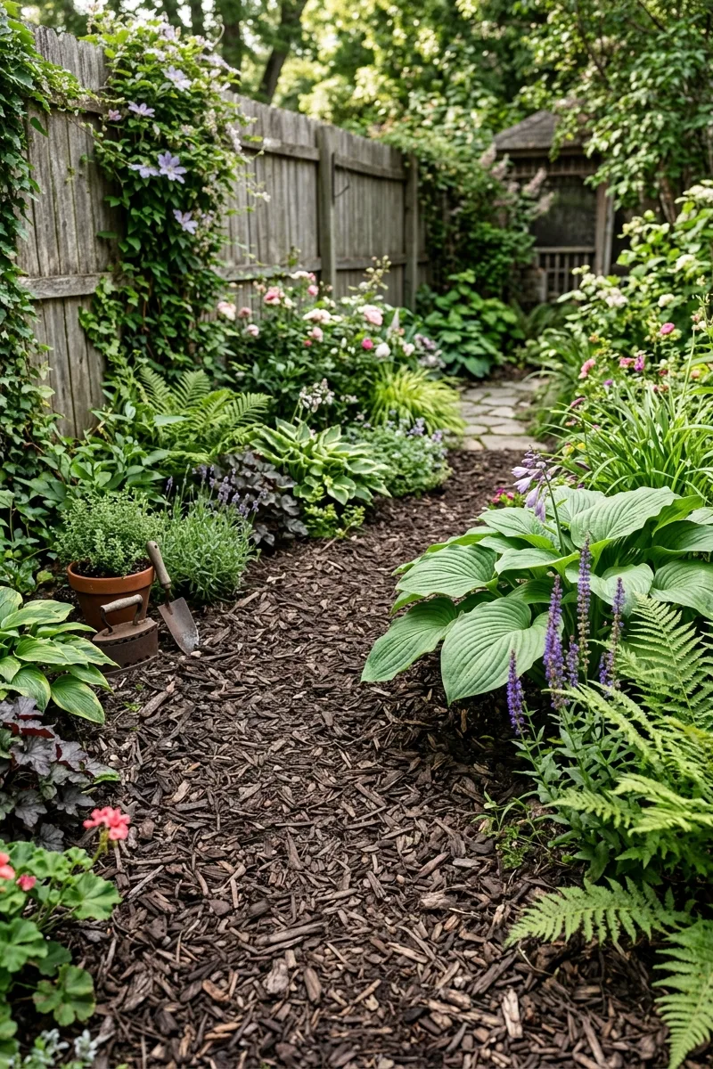 A Mulch Path for a Natural Look