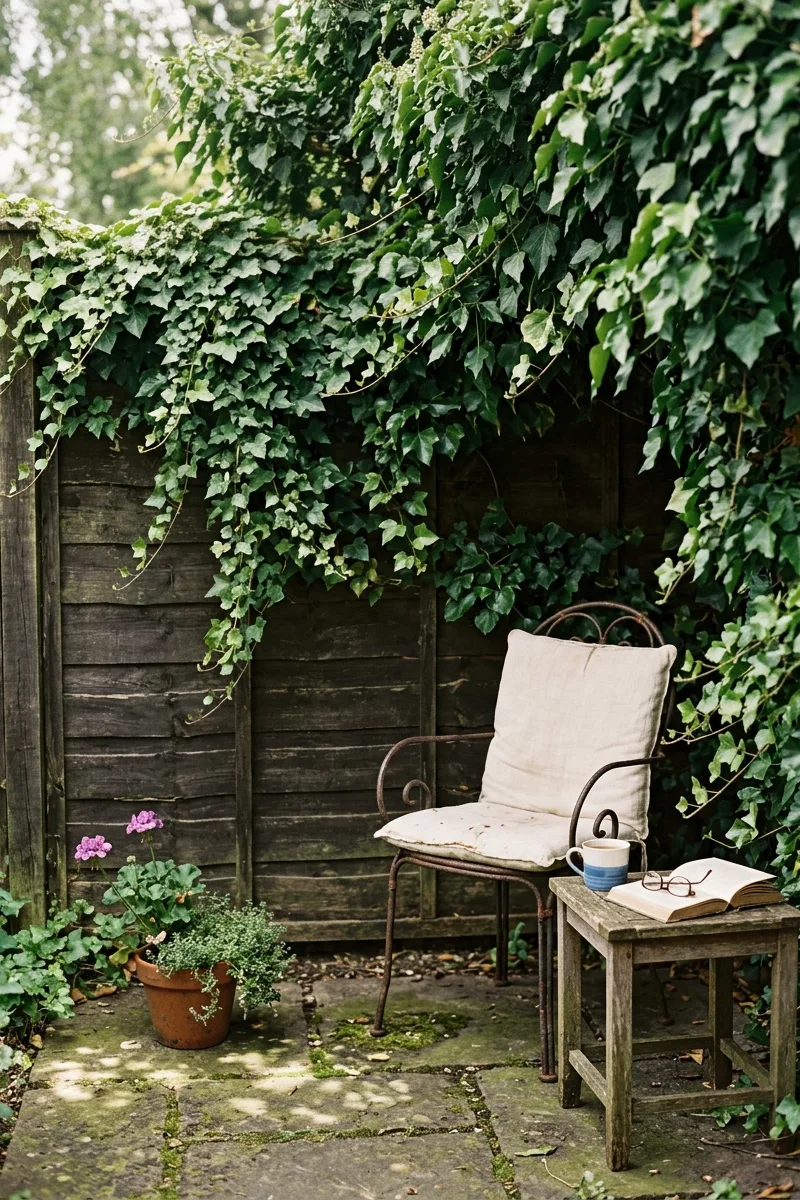 A Nook with Overhanging Ivy