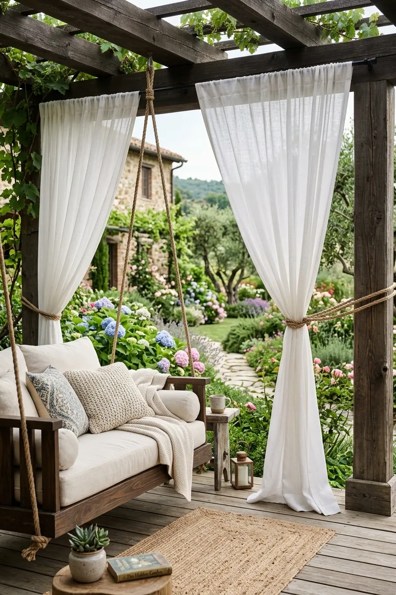 Frame the View with Curtains