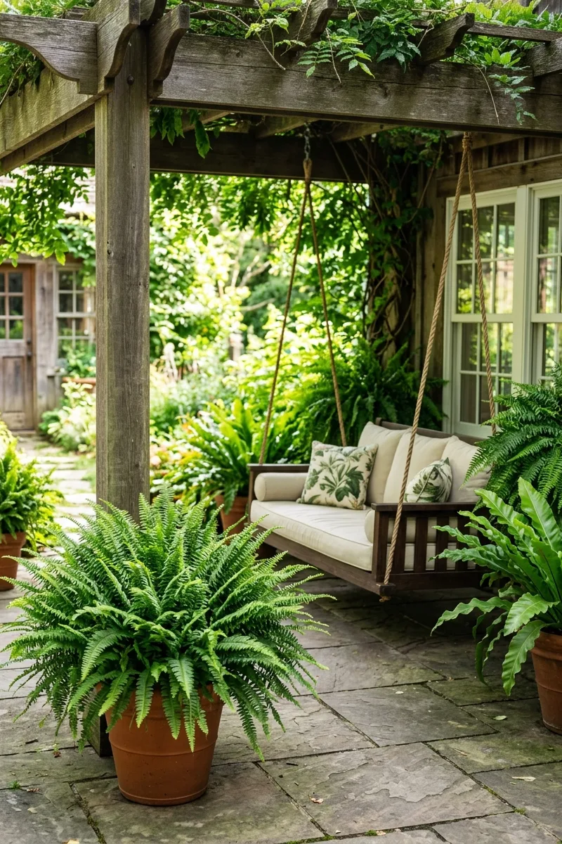 Surround with Lush Ferns