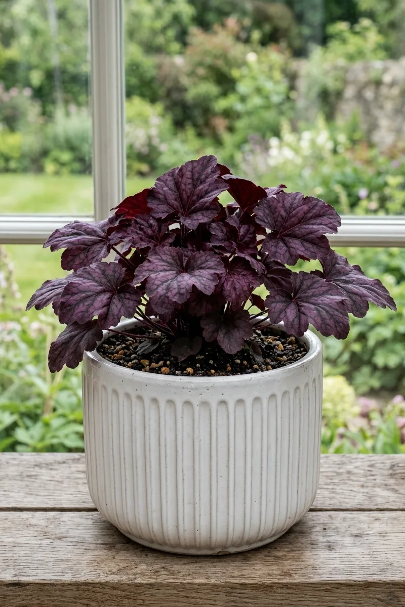 Contrast with Dark Foliage