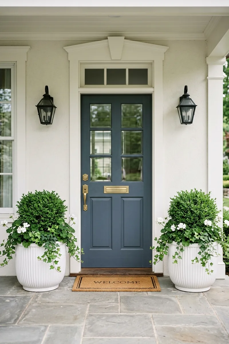 Create a Symmetrical Entryway Display