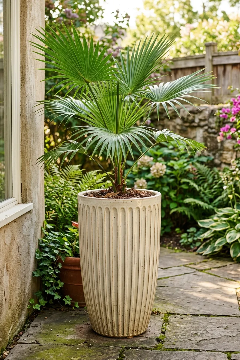 Pair with a Small Palm for Height