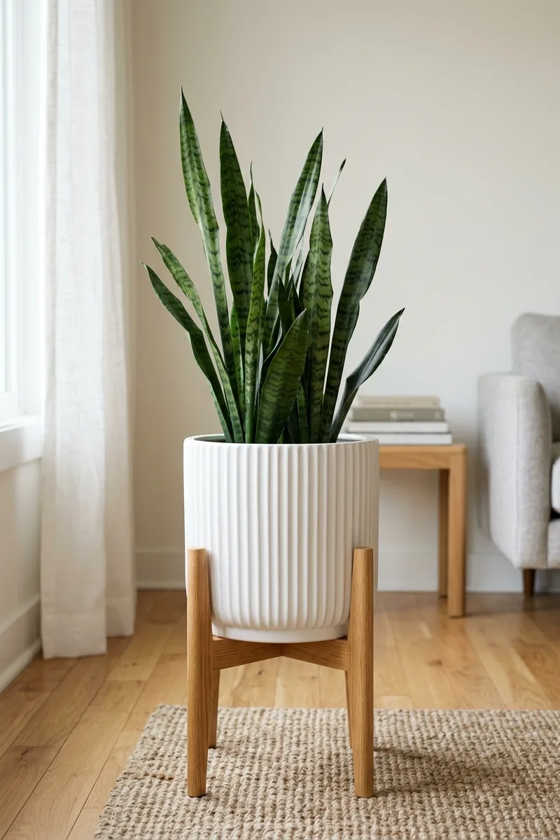 The Classic Snake Plant Duo