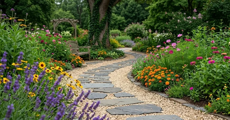 18 Winding Garden Path Ideas for a Cottage Garden Escape