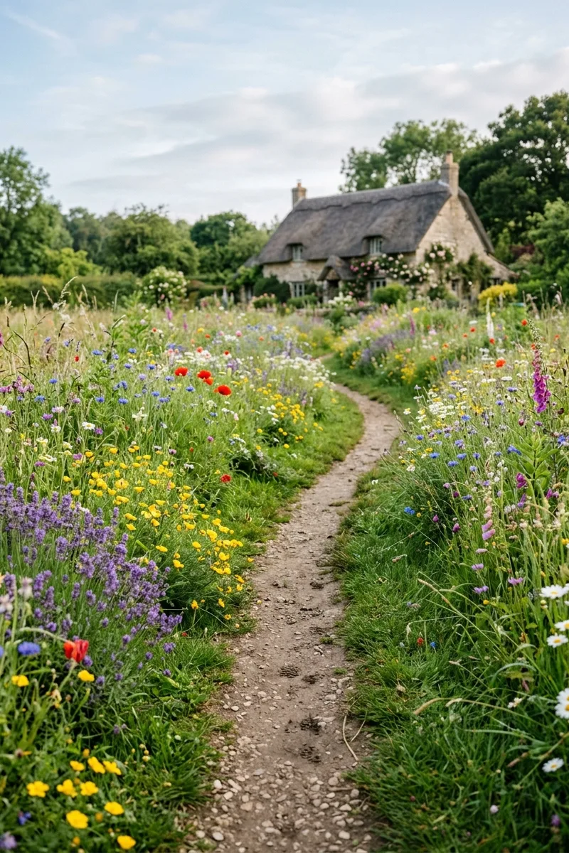 A Path Winding Through a Meadow