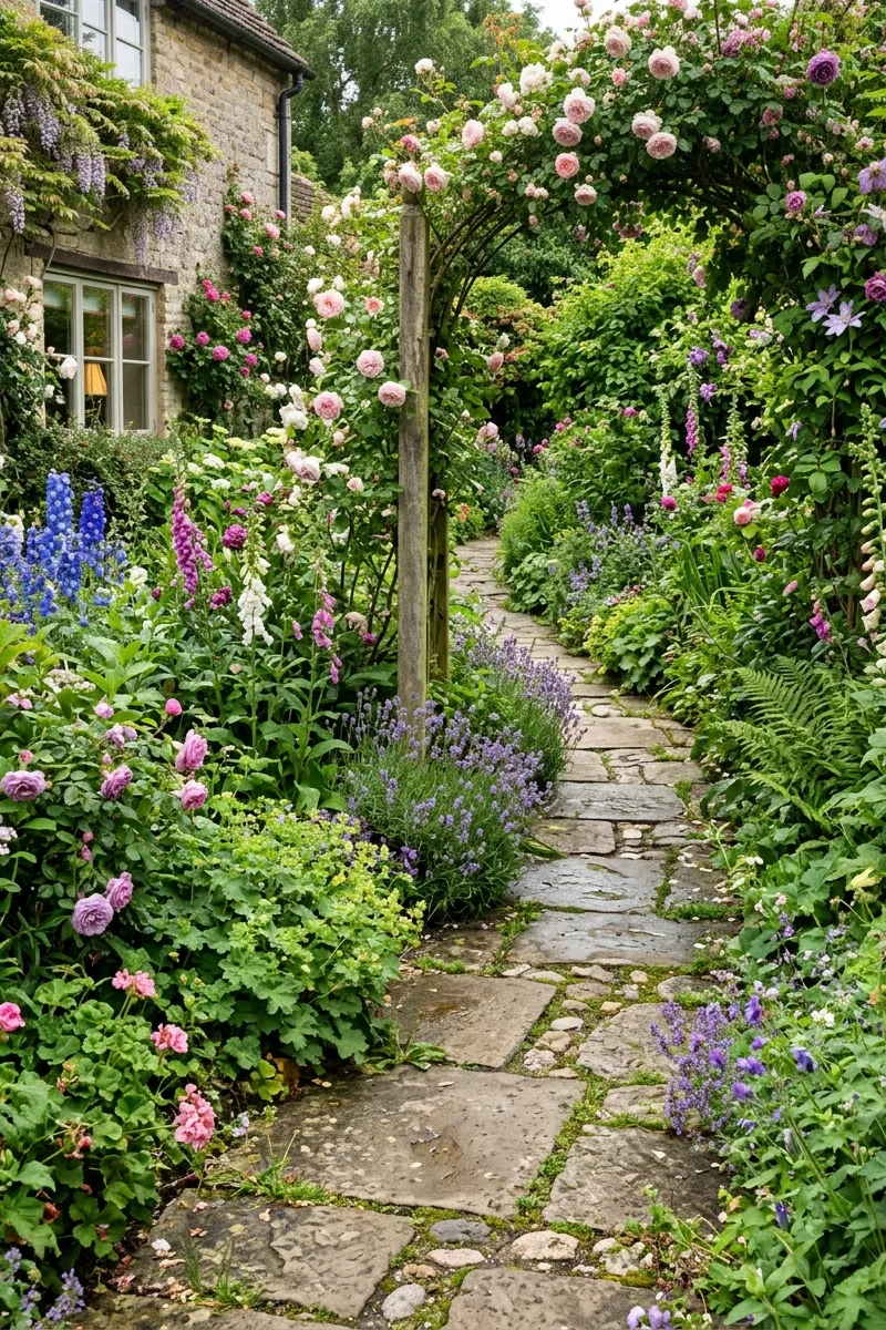 Create a Meandering Walkway