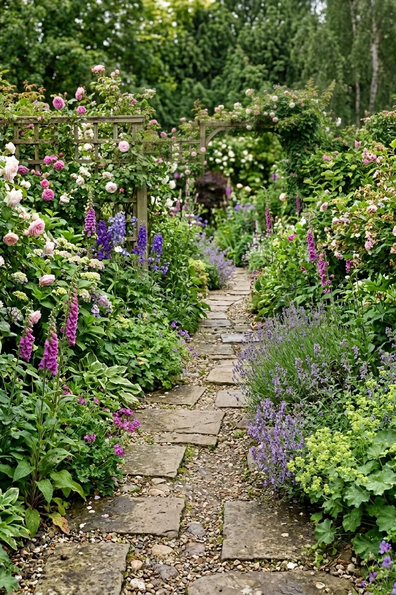 Create a Meandering Walkway
