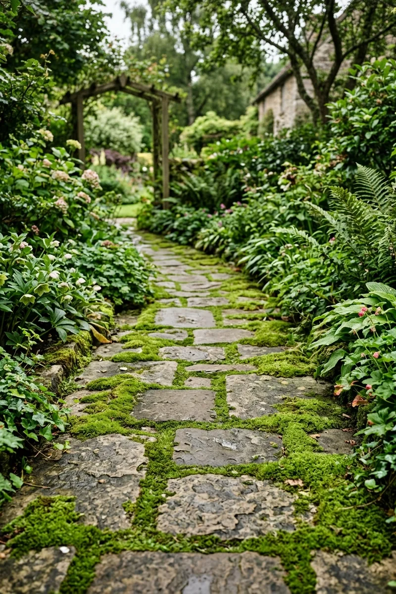 Use Moss Between Stones