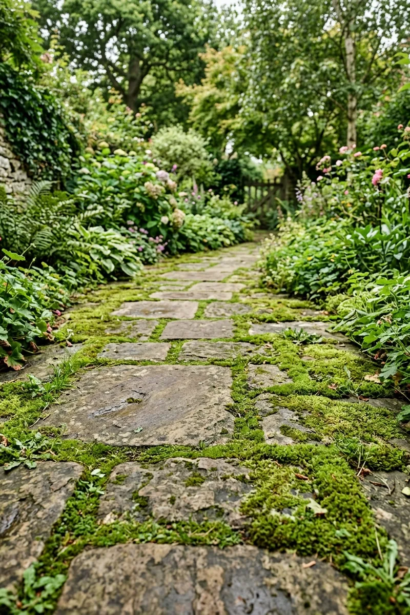 Use Moss Between Stones