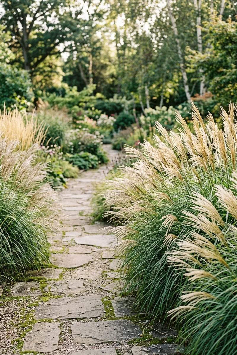 Use Tall Ornamental Grasses