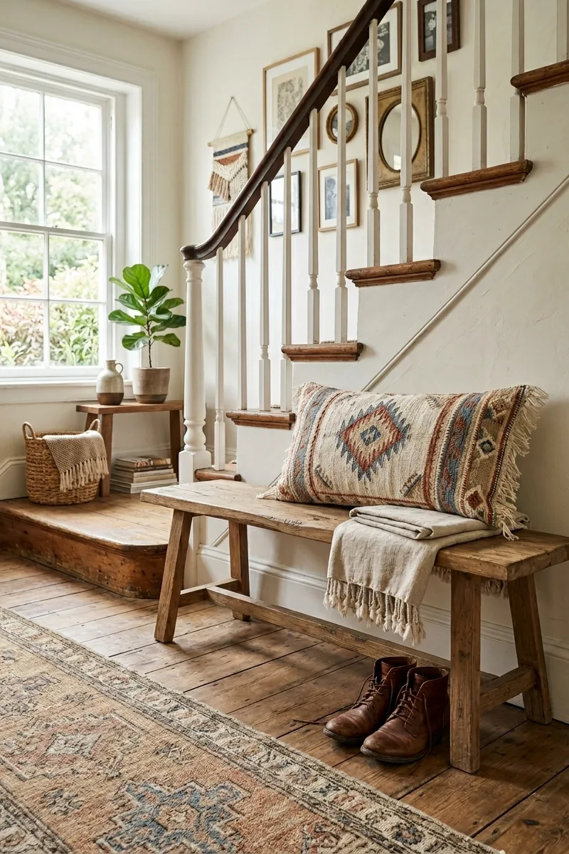 Place a Bench for Practicality and Style
