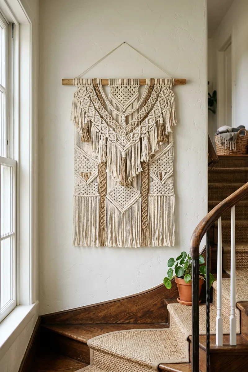 Woven Wall Hangings and Textures