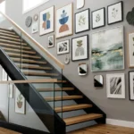 19 Stunning Staircase Wall Art Ideas for a Modern Home