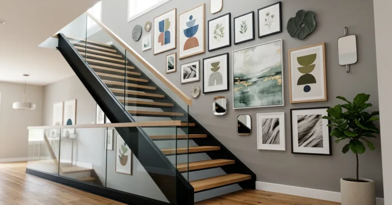 19 Stunning Staircase Wall Art Ideas for a Modern Home