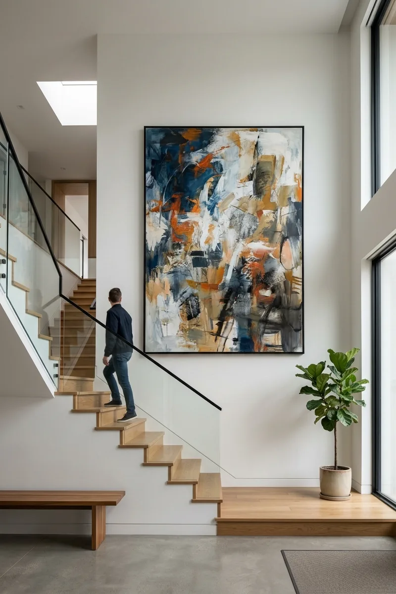 Go Big with One Oversized Canvas