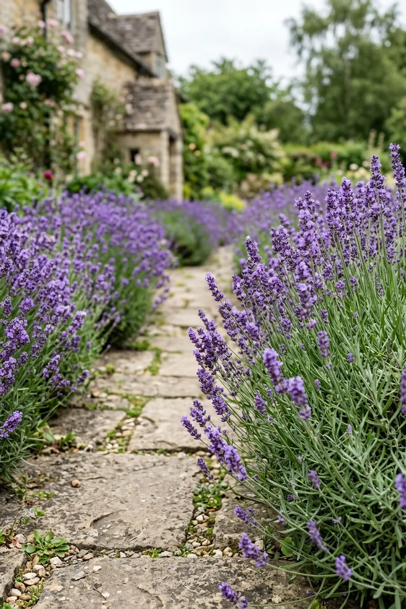 Line the Path with Lavender