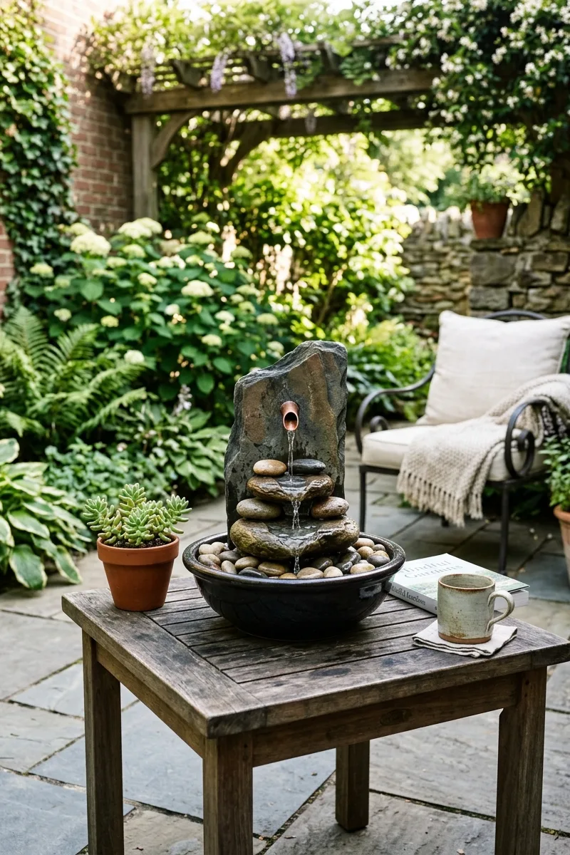Add a Water Feature for Calm