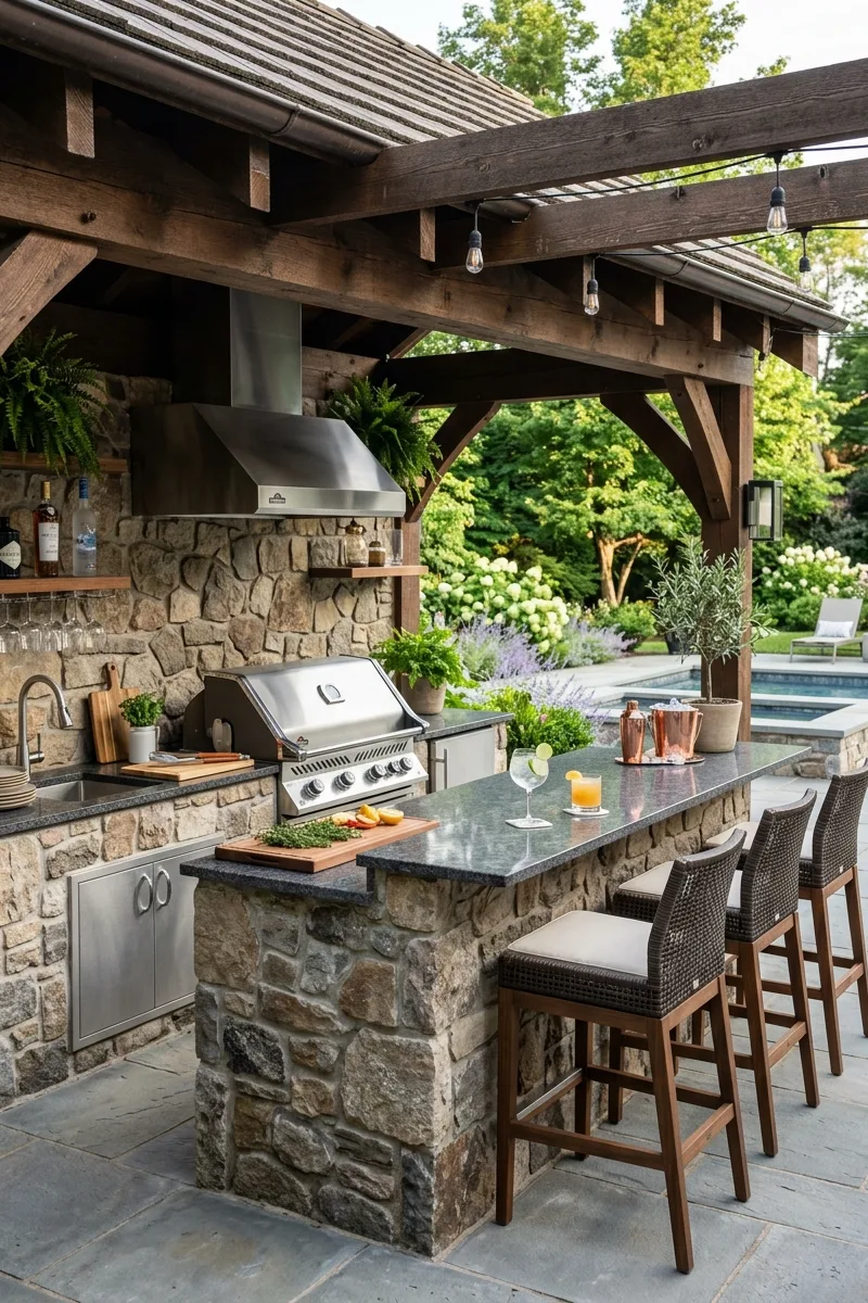 Build an Outdoor Bar or Kitchen