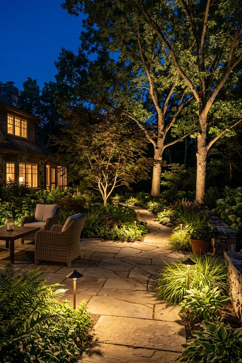 Use Landscape Lighting for Drama