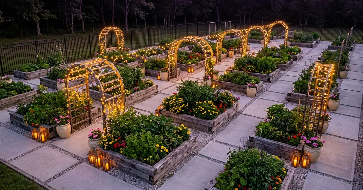20 Smart Raised Bed Gardens on Patios and Concrete Surfaces