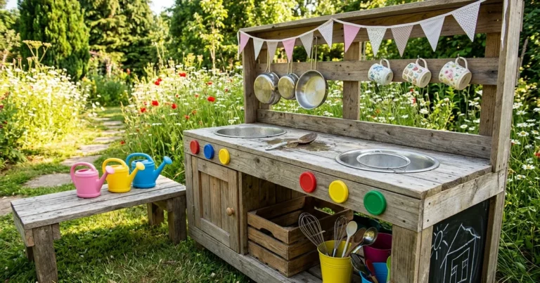19 Brilliant Easy DIY Mud Kitchen Projects