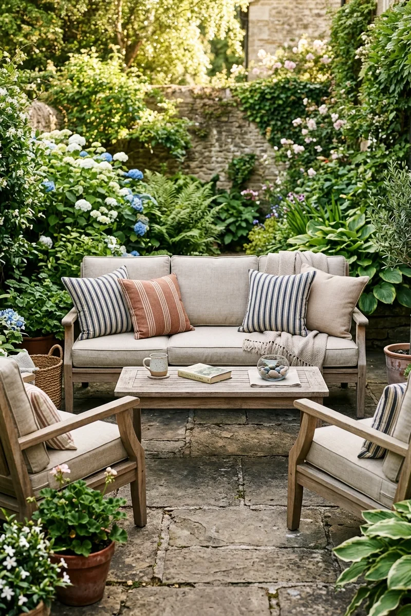 Comfortable Outdoor Seating Area