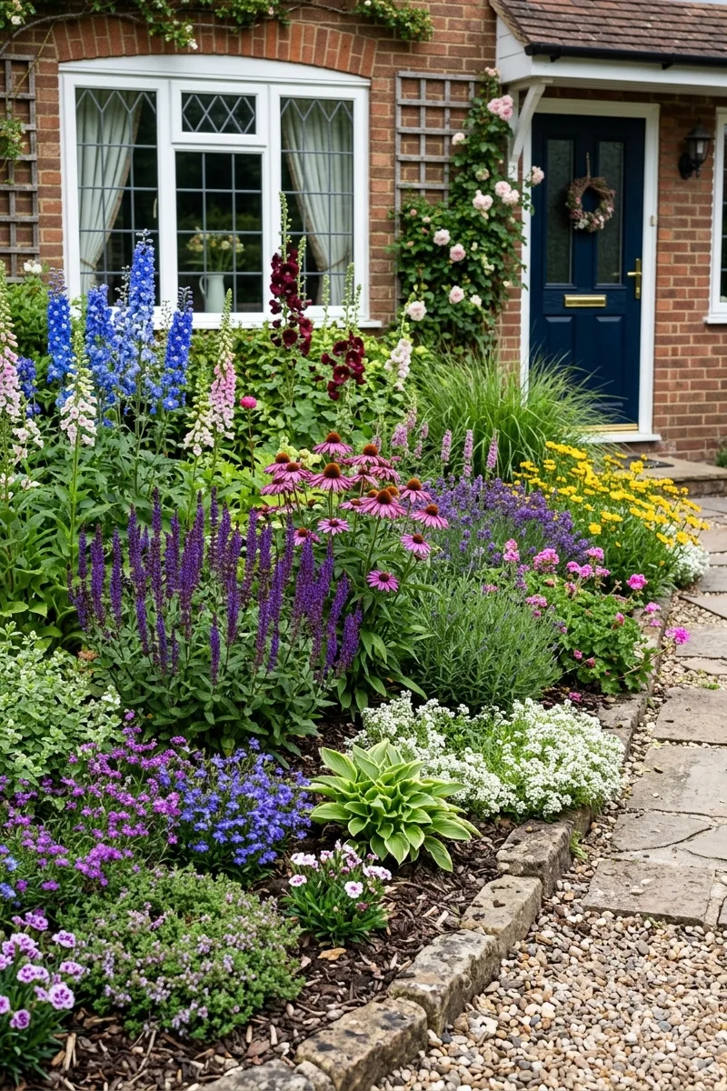Layered Planting with Heights