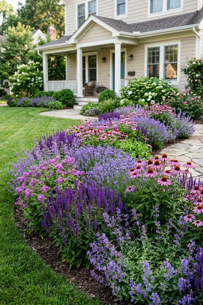 Mass Planting of Perennials