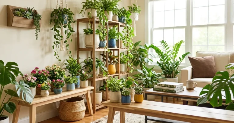 13 Colorful Indoor Plant Setup Ideas for a Bright Home