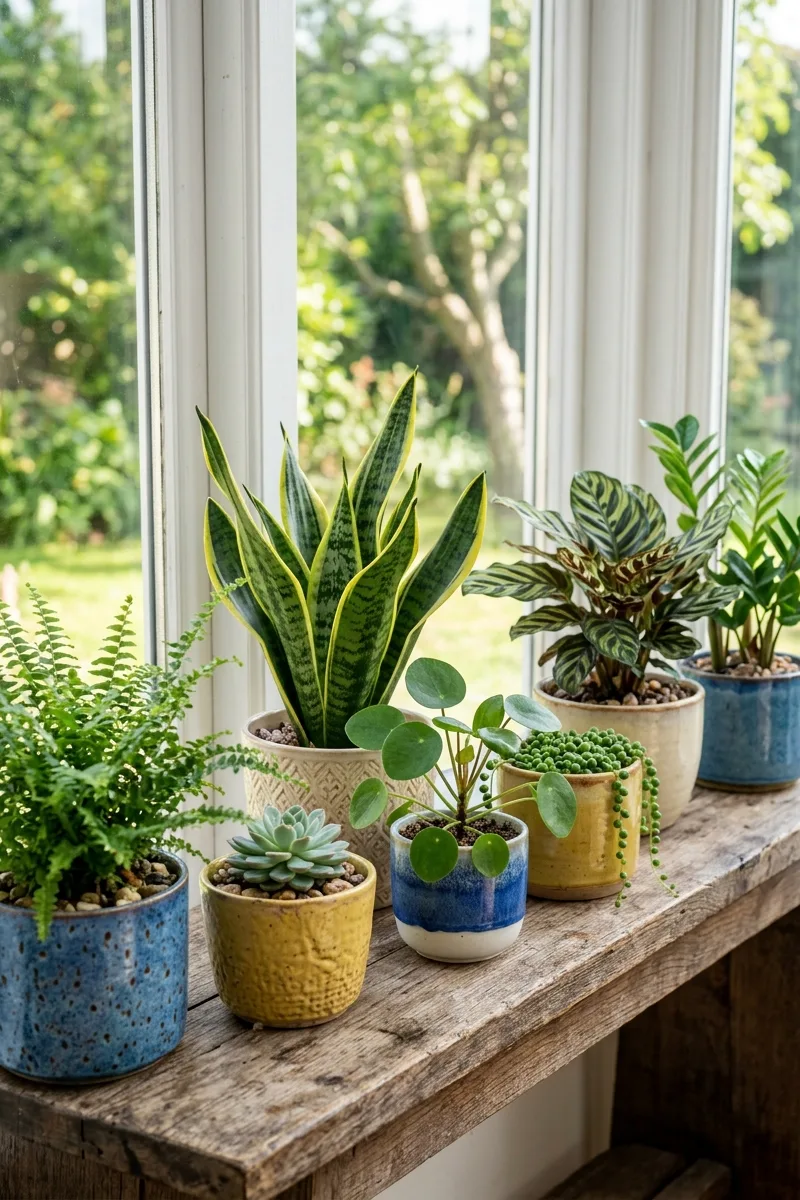 Colorful Ceramic Pot Collection