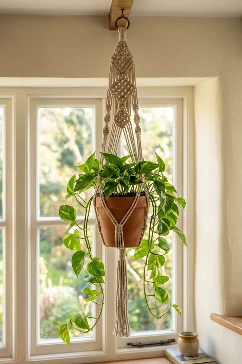 Macrame Hanging Planter