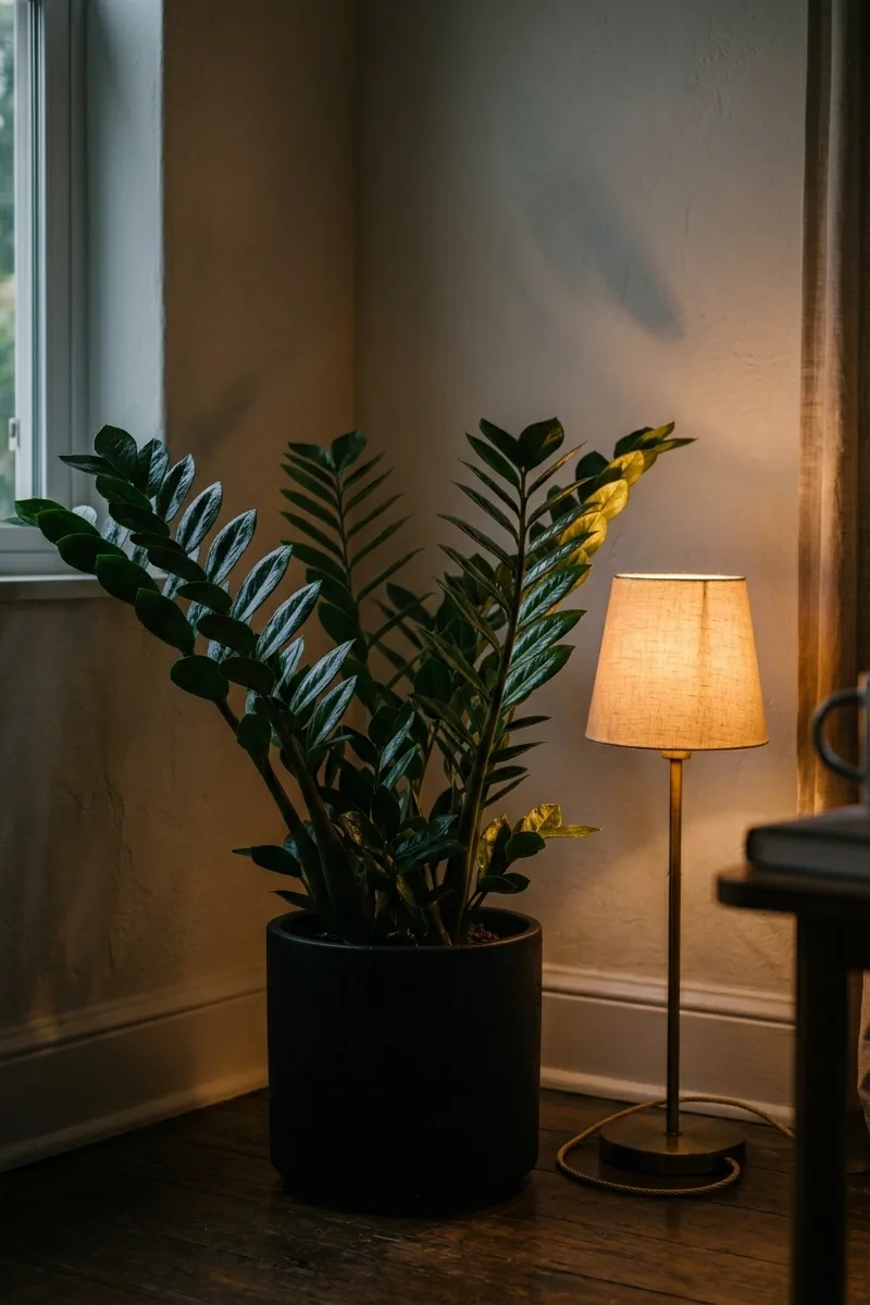 ZZ Plant for Low Light Corners