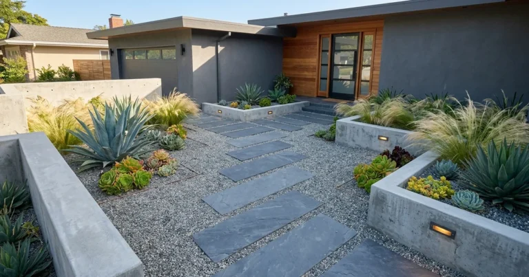13 Brilliant Minimalist Landscaping Front Yard Ideas