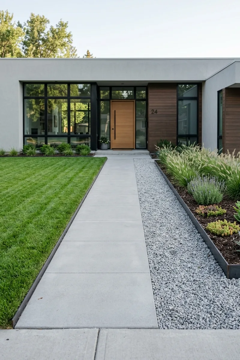 Clean, Simple Edging