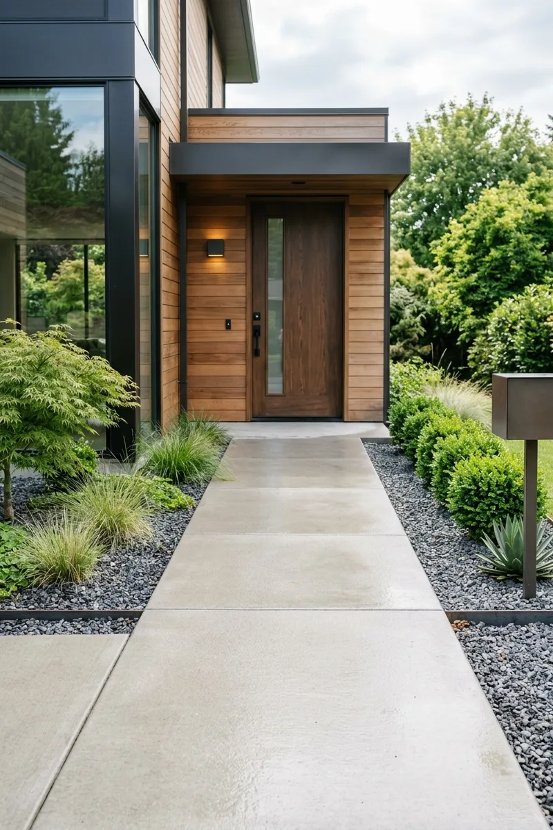 Smooth Concrete Path
